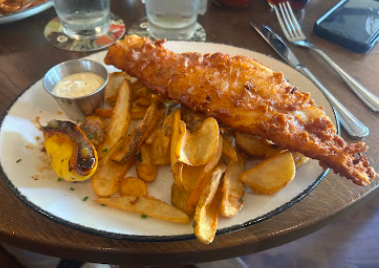 Bishop Quigley signature dishes Fish and Chips
Pastrami Ribs
Haddock Fish